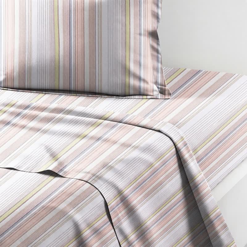 Ownkoti  Pastel Stripe Twin XL Dorm Bedding Set - image 14