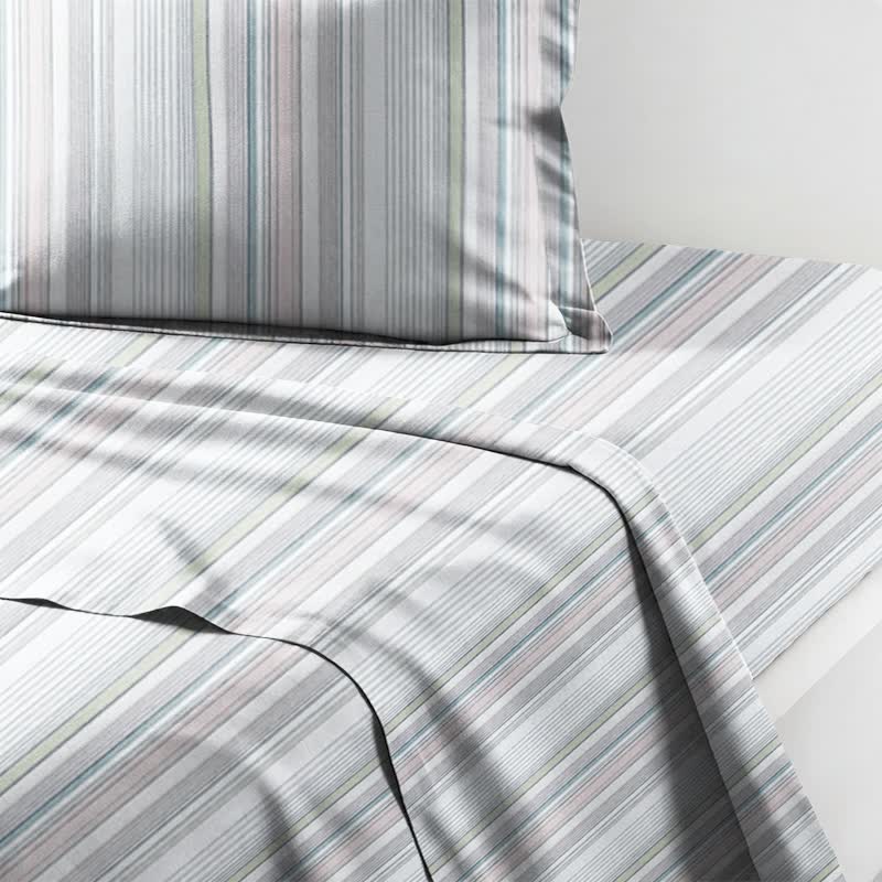 Ownkoti  Pastel Stripe Twin XL Dorm Bedding Set - image 9