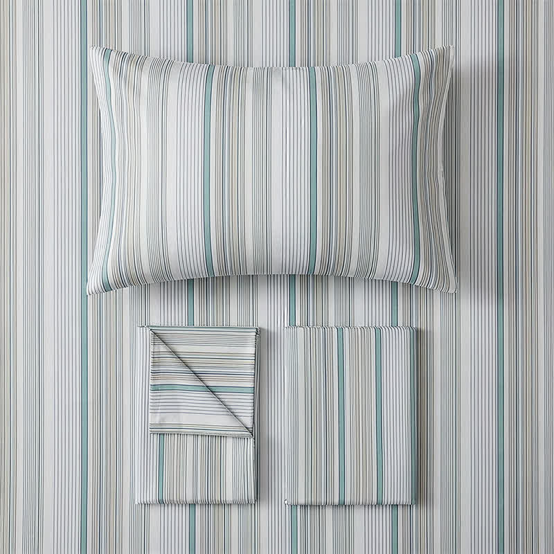 Ownkoti  Pastel Stripe Twin XL Dorm Bedding Set - image 18
