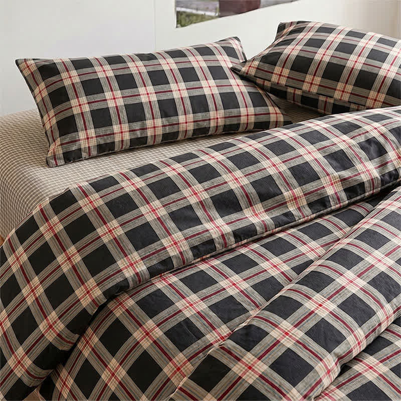 Ownkoti Heritage Plaid Twin XL Dorm Bedding Set - image 6