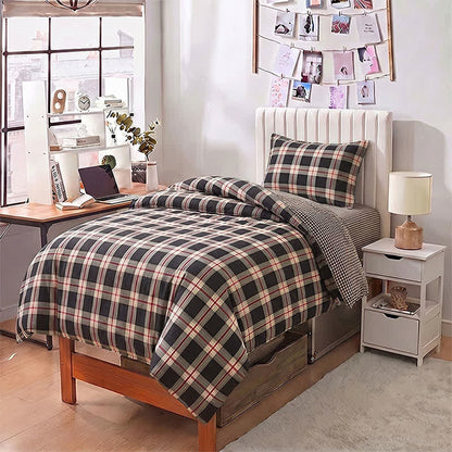 Ownkoti Heritage Plaid Twin XL Dorm Bedding Set - image 5