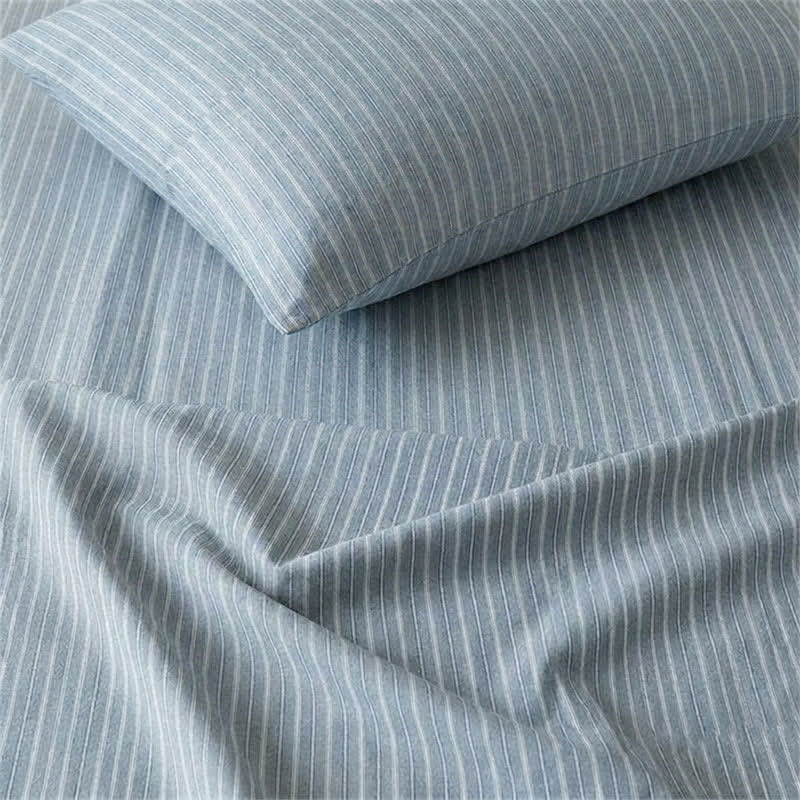 Ownkoti Nordic Stripe Cotton Twin XL Bedding Set - image 4