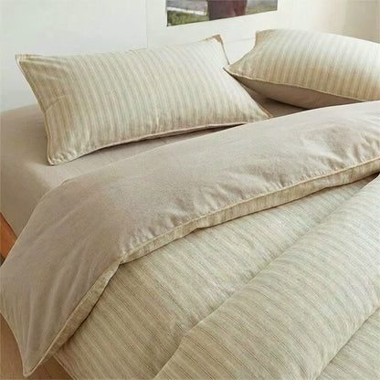 Ownkoti Nordic Stripe Cotton Twin XL Bedding Set - image 8