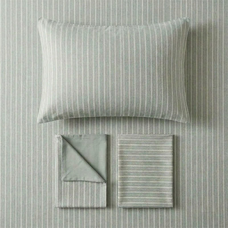 Ownkoti Nordic Stripe Cotton Twin XL Bedding Set - image 15