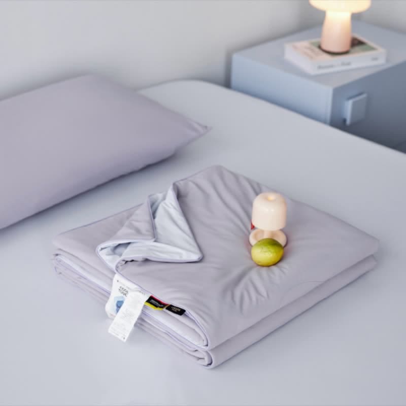 Ownkoti Nordic Cooling Lightweight Summer Comforter - Dusty Purple - 79" × 91" - image 8