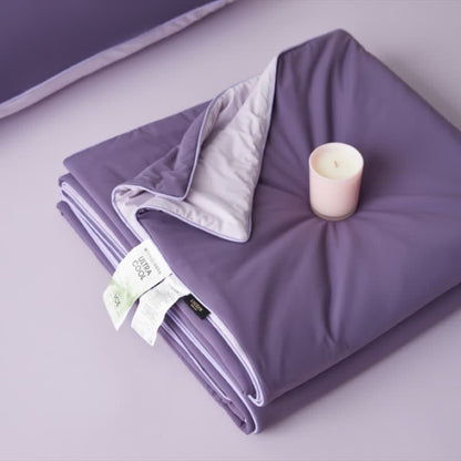 Ownkoti Nordic Cooling Lightweight Summer Comforter - Deep Purple - 79" × 91" - image 18