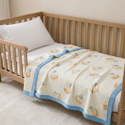 Ownkoti Little Hedgehog Cotton Gauze Blanket - image 5