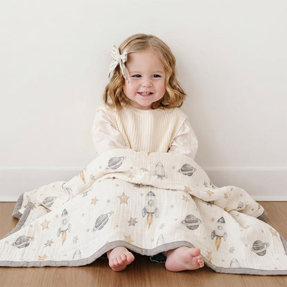 Ownkoti Space Dream Cotton Gauze Blanket - image 3