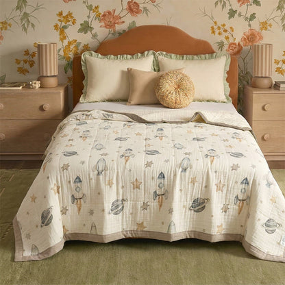 Ownkoti Space Dream Cotton Gauze Blanket - image 0
