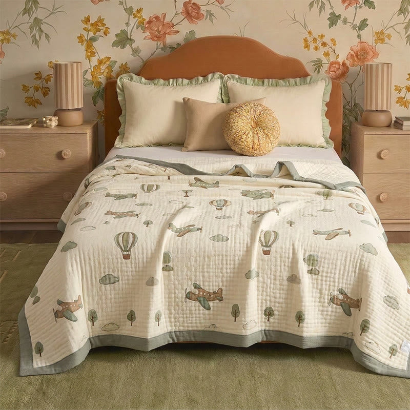 Ownkoti Little Sky Adventure Cotton Muslin Blanket - image 0