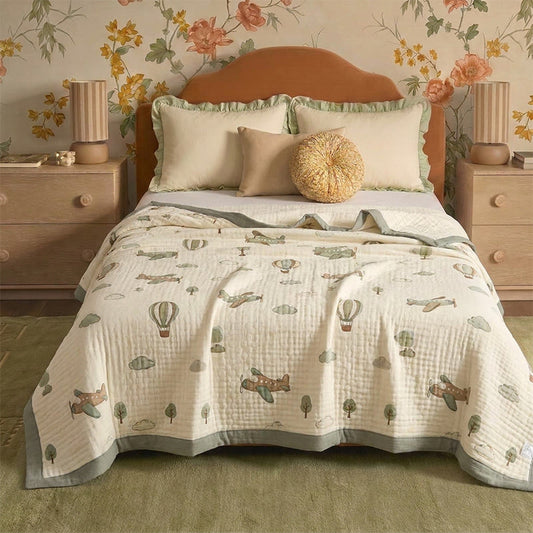 Ownkoti Little Sky Adventure Cotton Muslin Blanket - image 0