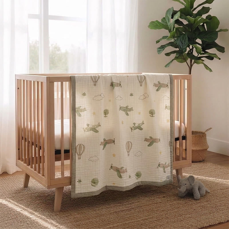 Ownkoti Little Sky Adventure Cotton Muslin Blanket - image 4