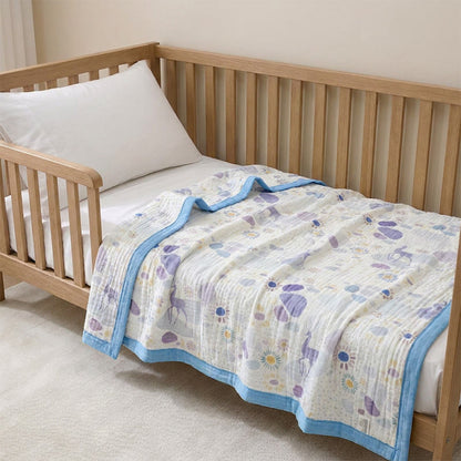 Ownkoti Pastel Bloom Cotton Gauze Blanket - image 3