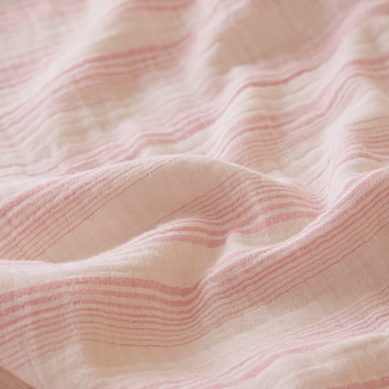 Ownkoti Soft Stripe Reversible Cotton Bedspread - image 13