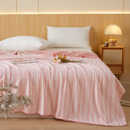 Ownkoti Soft Stripe Reversible Cotton Bedspread - image 11