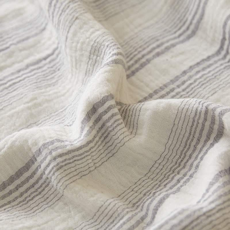 Ownkoti Soft Stripe Reversible Cotton Bedspread - image 18