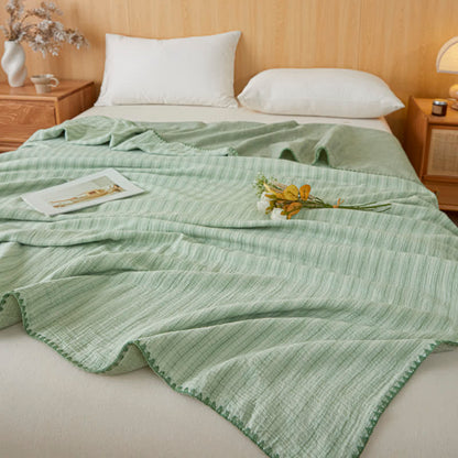 Ownkoti Soft Stripe Reversible Cotton Bedspread - image 27