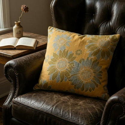 Ownkoti Sunflower Garden Floral Throw Pillow - image 4