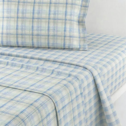 Ownkoti Thick Thin Plaid Dorm Bedding Set - image 11