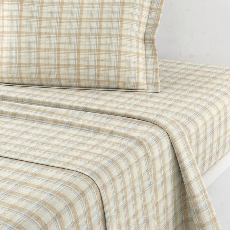 Ownkoti Thick Thin Plaid Dorm Bedding Set - image 5