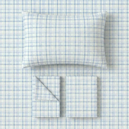 Ownkoti Thick Thin Plaid Dorm Bedding Set - image 10