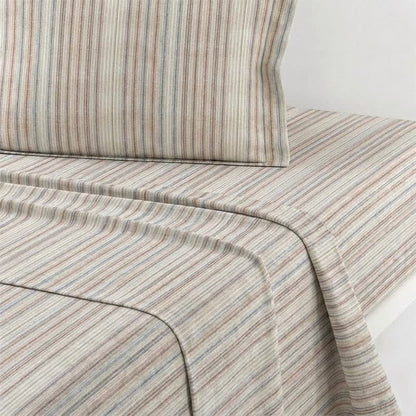 Ownkoti Minimalist Fine Stripe Neutral College Bedding Set - image 5