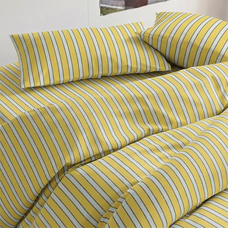Ownkoti Modern Two-Tone Stripe Bedding Set - image 4