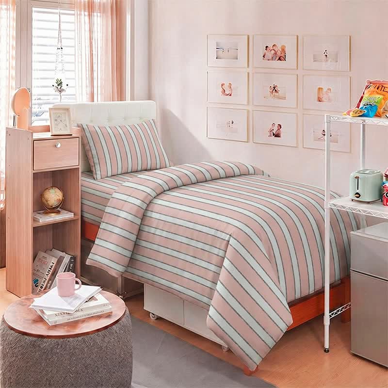 Ownkoti Modern Two-Tone Stripe Bedding Set - image 9