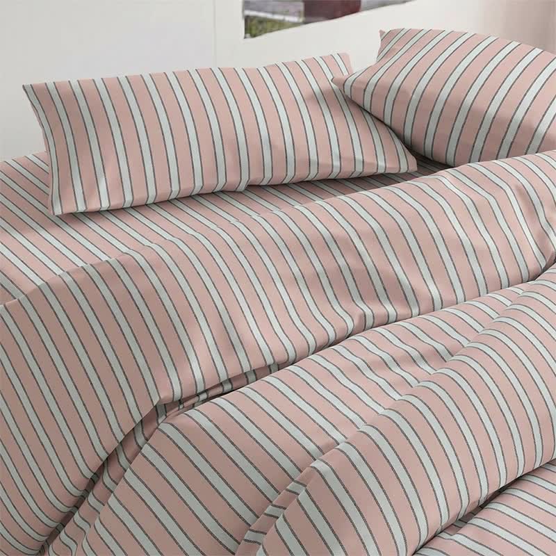 Ownkoti Modern Two-Tone Stripe Bedding Set - image 10