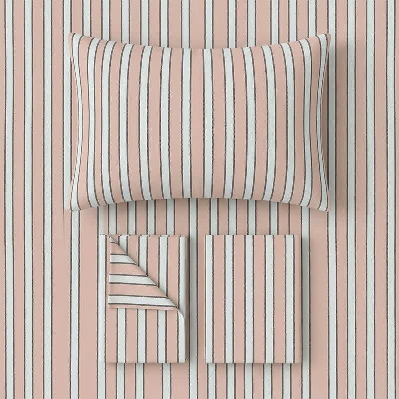 Ownkoti Modern Two-Tone Stripe Bedding Set - image 7