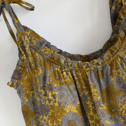 Ownkoti Vintage Floral Tie Strap Loungewear Set - image 10