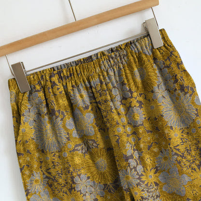 Ownkoti Vintage Floral Tie Strap Loungewear Set - image 8