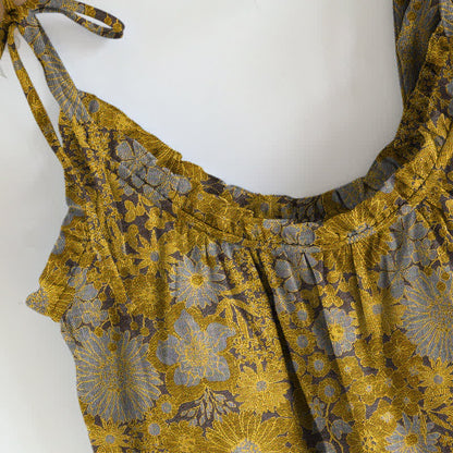 Ownkoti Vintage Floral Tie Strap Loungewear Set - image 7