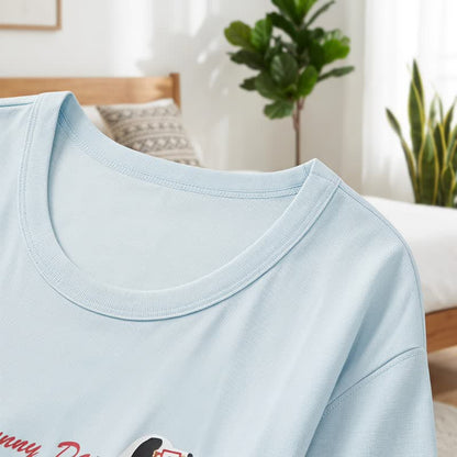 Ownkoti Cute Dog Graphic Cotton Loungewear Set - image 6