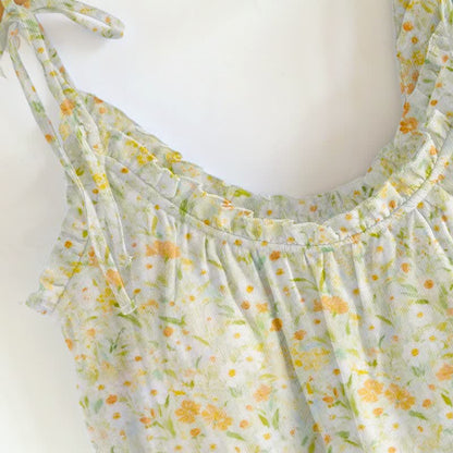 Ownkoti Ditsy Floral Tie Strap Cami Loungewear Set - image 8