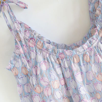 Ownkoti Tulip Tie Strap Cami Lounge Set - image 2