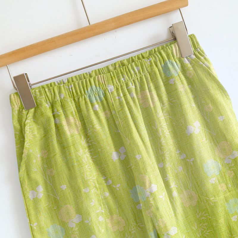 Ownkoti Ditsy Floral Spaghetti Strap Loungewear - image 2