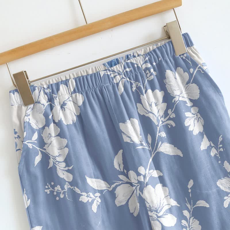 Ownkoti Botanical Floral Spaghetti Strap Loungewear  - image 2