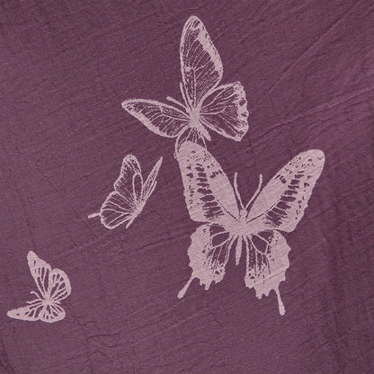 Ownkoti Butterfly Cotton Double Gauze Kimono Robe - image 6