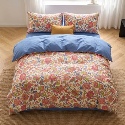 Ownkoti Cottage Floral Cotton Double Gauze Bedding Set - image 3