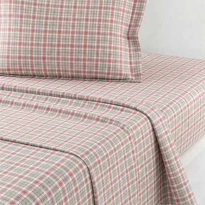 Ownkoti Pink Plaid Twin XL Dorm Bedding Set - image 4