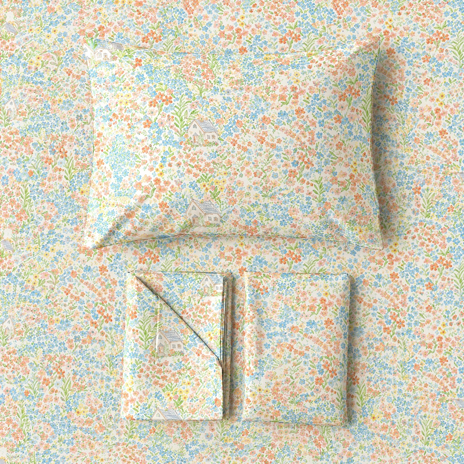 Ownkoti Ditsy Floral Twin XL Dorm Bedding Set - image 4