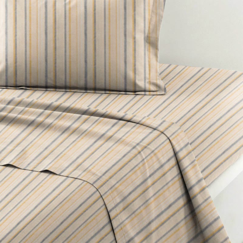 Ownkoti Neutral Striped Twin XL Dorm Bedding Set - image 4