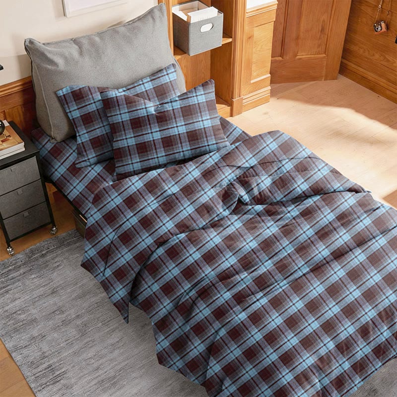 Ownkoti Classic Plaid Twin XL Dorm Bedding Set - image 1