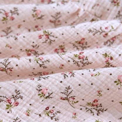 Ownkoti Dainty Floral Ruffle Collar Cotton Muslin Nightgown - image 9