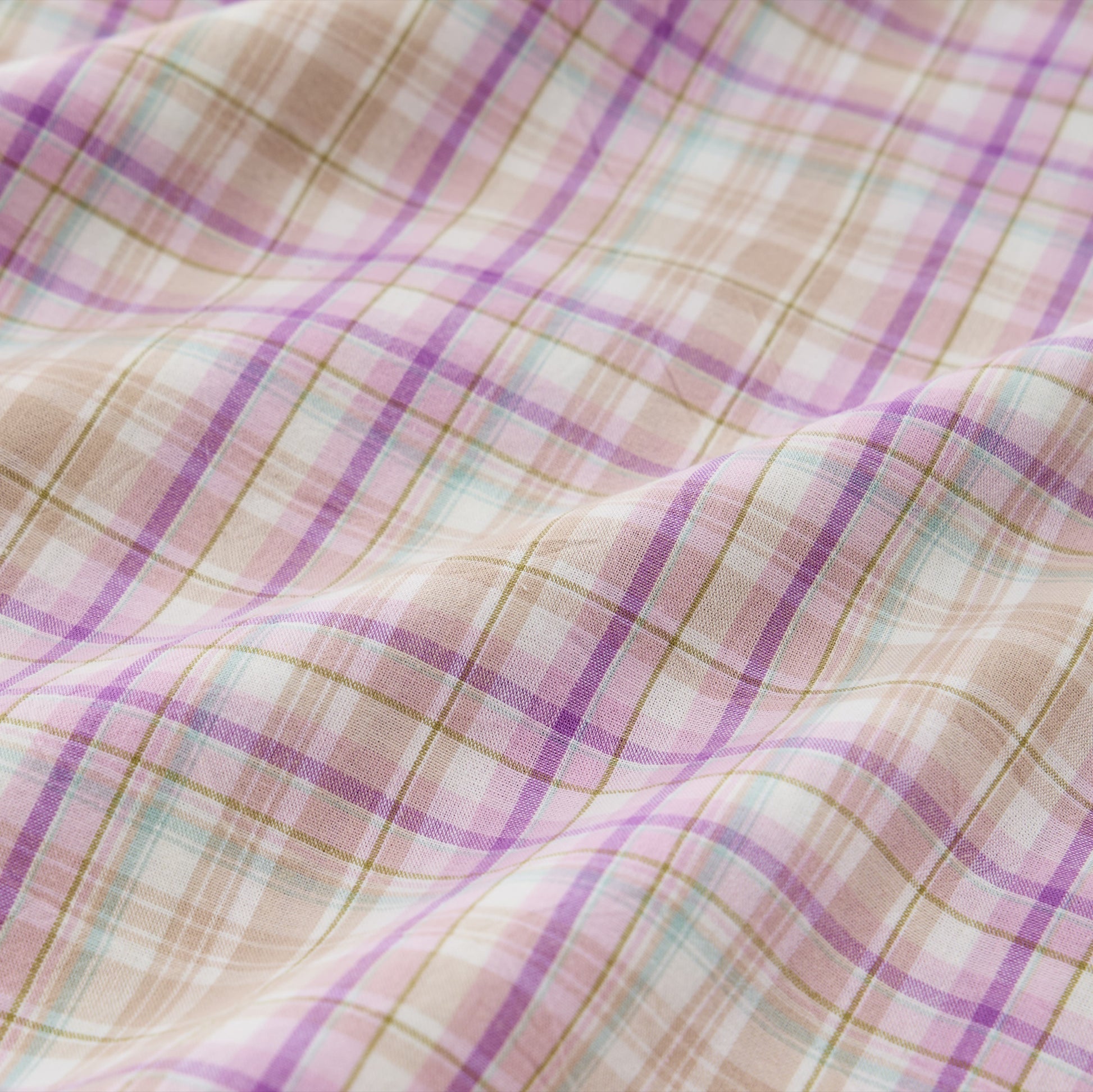 Ownkoti Soft Purple Plaid Twin XL Dorm Bedding Set - image 6