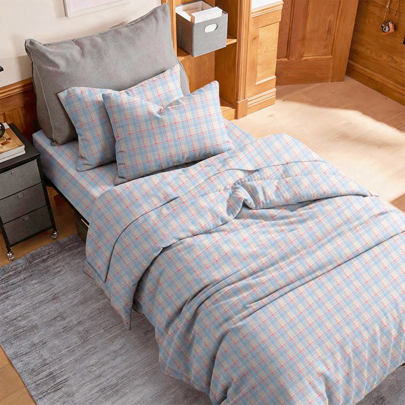Ownkoti Pastel Gingham Twin XL Bedding Set - image 2