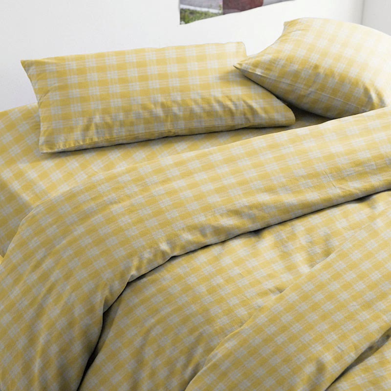 Ownkoti Sunny Gingham Twin XL Dorm Bedding Set - image 4
