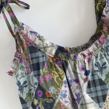 Ownkoti Vintage Floral Patchwork Cami Loungewear Set - image 1