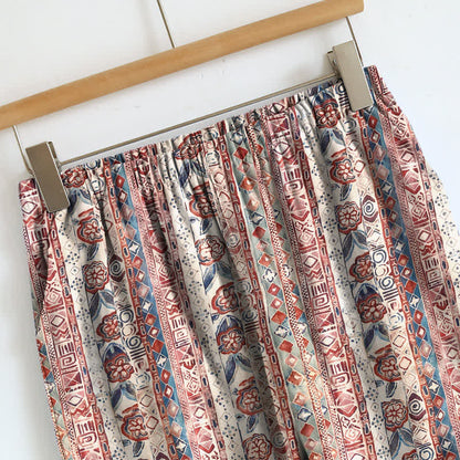 Ownkoti Bohemian Floral Stripe Cami Loungewear Set - image 4